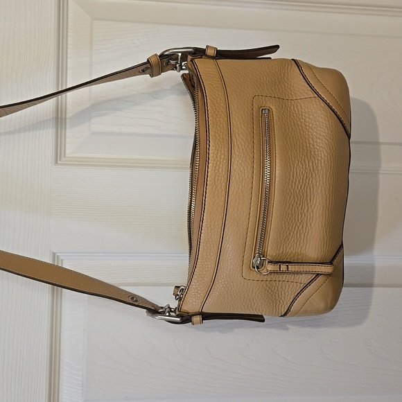Coach Handbags - Coach Camel Tan And Silver Hardware